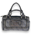 Vintage Guess Monogram Small Handbag: Timeless Elegance in Grey - Lyons way | Online Handpicked Vintage Clothing Store