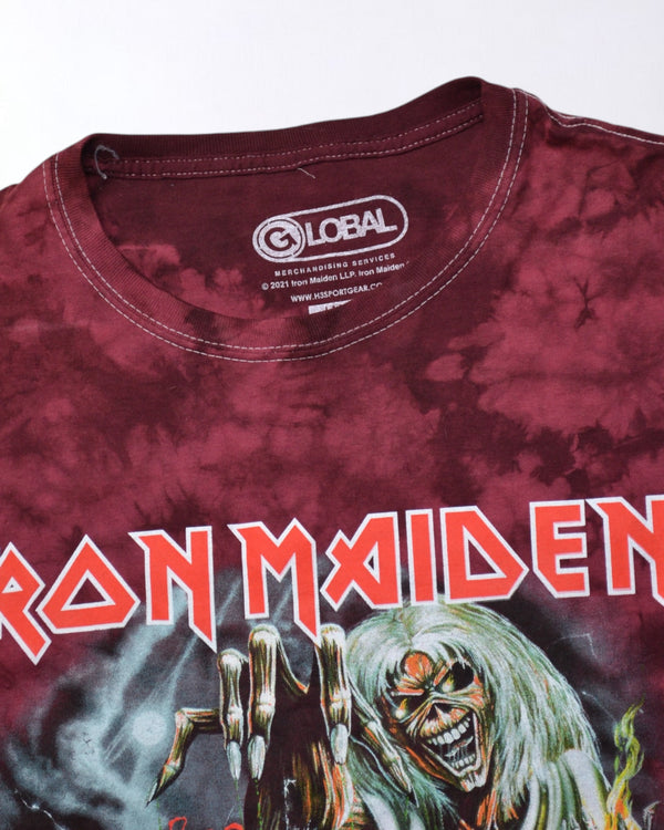 Vintage Iron Maiden Tie-Dye T-shirt Size L by Vintage Band Tee's - Graphic T-shirt available on lyonsway.com for 48.95 . Perfect for .