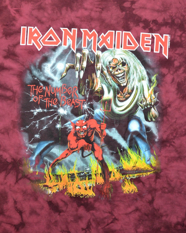 Vintage Iron Maiden Tie-Dye T-shirt Size L by Vintage Band Tee's - Graphic T-shirt available on lyonsway.com for 48.95 . Perfect for .