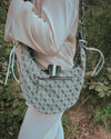 Vintage Monogram Grey Guess Bag by GUESS - available on lyonsway.com for 74.95 . Perfect for 55-75, GREY, GUESS .