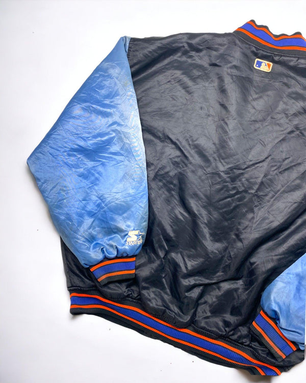 2000's NEW YORK METS MAJESTIC SATIN JACKET XL - Classic