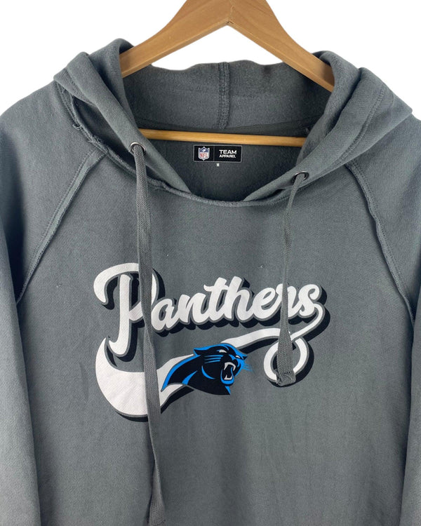 Vintage NFL Panthers Hoodie Size L Grey by Lyons way | Online Handpicked Vintage Clothing Store - available on lyonsway.com for 45.00 . Perfect for .