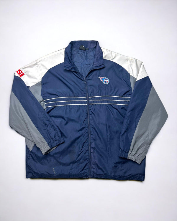 Vintage NFL Tennessee Titans Jacket Size XL by Vintage USA Sports - Windbreaker available on lyonsway.com for 35.00 . Perfect for NFL,SIZE XL,XL,€25-€55 .