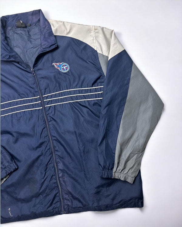 Vintage NFL Tennessee Titans Jacket Size XL by Vintage USA Sports - Windbreaker available on lyonsway.com for 35.00 . Perfect for NFL,SIZE XL,XL,€25-€55 .