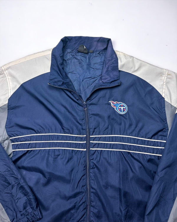 Vintage NFL Tennessee Titans Jacket Size XL by Vintage USA Sports - Windbreaker available on lyonsway.com for 35.00 . Perfect for NFL,SIZE XL,XL,€25-€55 .