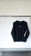 Vintage Nike Centre Swoosh Sweater Size S by Nike - SWEATER available on lyonsway.com for 65.00 . Perfect for BLACK, NIKE, S, SIZE S, €55-€75 .