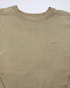 Vintage Nike Crewneck Beige Size L by Nike - Sweatshirt available on lyonsway.com for 45.00 . Perfect for L,NIKE,size L,€25-€55 .