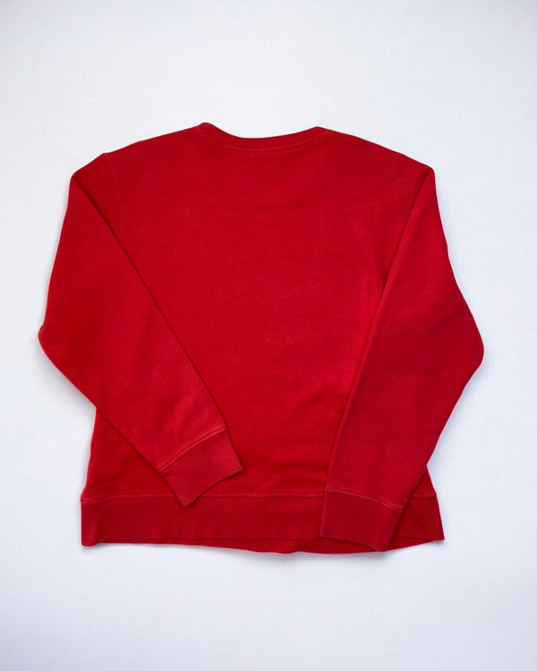 Vintage Nike Logo Sweater Red Size L by Nike - available on lyonsway.com for 40.00 . Perfect for L,RED,size L,€25-€55 .