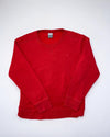 Vintage Nike Logo Sweater Red Size L by Nike - available on lyonsway.com for 40.00 . Perfect for L,RED,size L,€25-€55 .