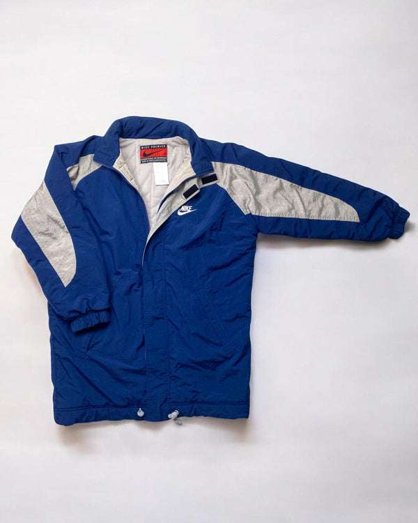Vintage Nike Premier Jacket Size M Swoosh by Nike - jacket available on lyonsway.com for 75.00 . Perfect for BABY BLUE,BLUE,DARK BLUE,NIKE,€55-€75 .
