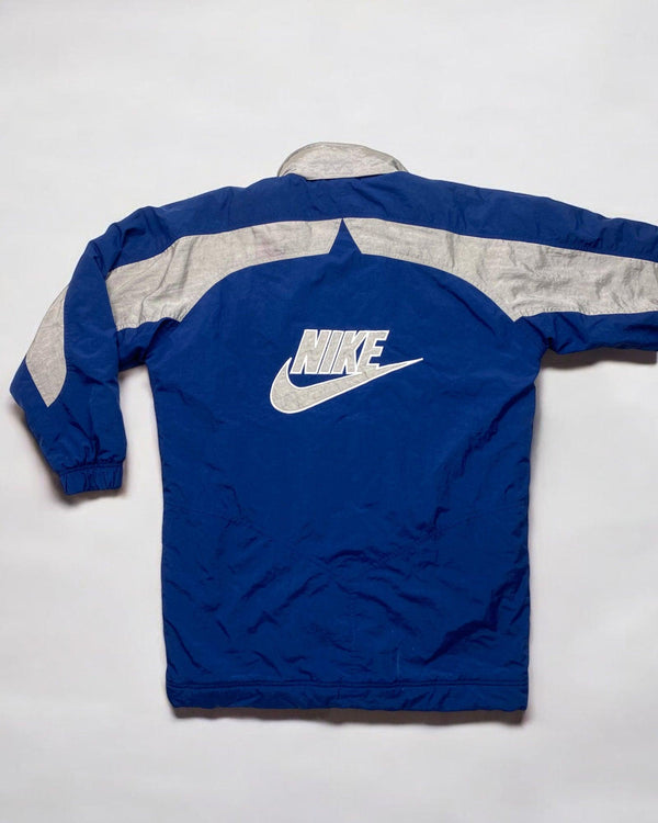 Vintage Nike Premier Jacket Size M Swoosh by Nike - jacket available on lyonsway.com for 75.00 . Perfect for BABY BLUE,BLUE,DARK BLUE,NIKE,€55-€75 .
