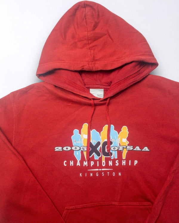 Vintage Nike Red Hoodie Size M by Nike - Hoodie available on lyonsway.com for 38.94 . Perfect for .