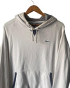 Vintage Oversized Nike Hoodie White Size L - Lyons way | Online Handpicked Vintage Clothing Store