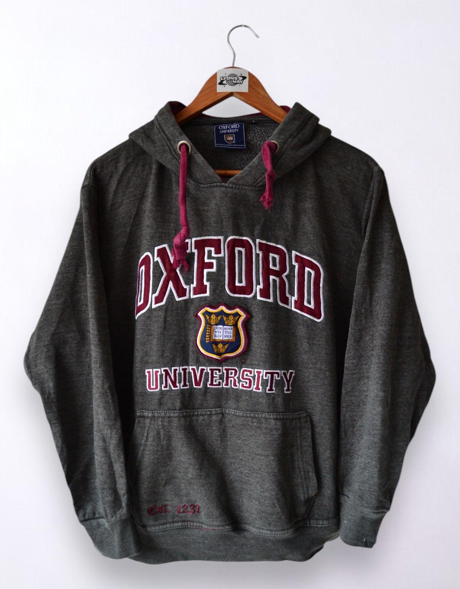 Oxford hoodie grey discount