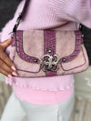 Vintage Pink Guess Bag Y2K by Guess - hand bag available on lyonsway.com for 145.00 . Perfect for ABOVE €125, PINK .