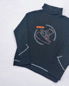 Vintage Simpson Turtleneck Sweater Size M by The Simpsons - JUMPER available on lyonsway.com for 45.00 . Perfect for BLACK,M,SIZE M .