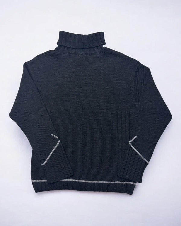 Vintage Simpson Turtleneck Sweater Size M by The Simpsons - JUMPER available on lyonsway.com for 45.00 . Perfect for BLACK,M,SIZE M .