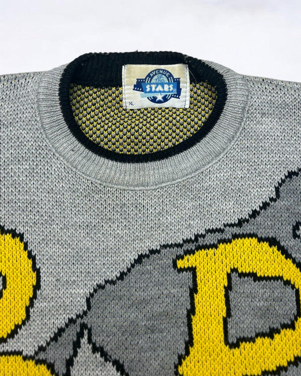 Vintage Simpsons Sweater Size L Knitted Jumper by The Simpsons - SWEATER available on lyonsway.com for 160.00 . Perfect for ABOVE €125,bart simpson,L,SIMPSONS,size L,THE SIMPSONS,ULTRA RARE .