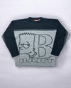 Vintage Simpsons Sweater Size L by The Simpsons - KNITWEAR available on lyonsway.com for 120.00 . Perfect for bart simpson,GREY,L,SIMPSONS,size L,THE SIMPSONS,ULTRA RARE,€100-€125 .