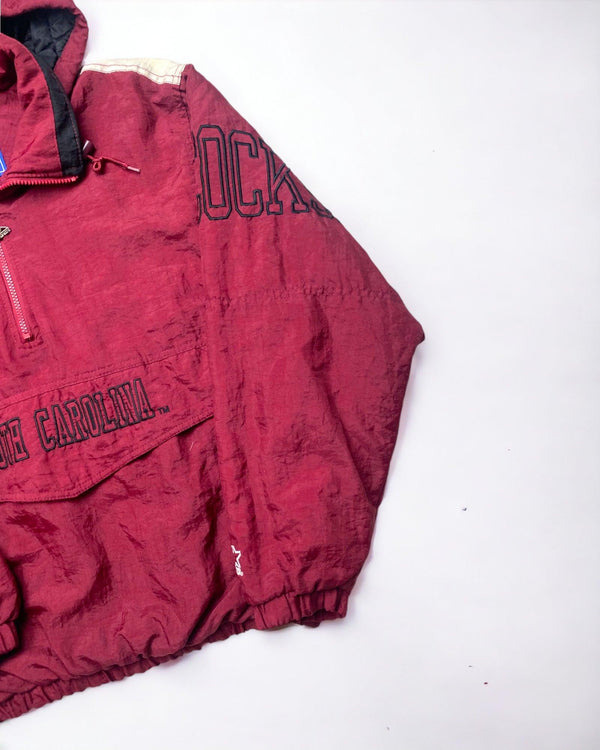Vintage Starter Zip Up Jacket South Carolina Gamecocks Size L by Vintage USA Sports - Jacket available on lyonsway.com for 200.00 . Perfect for ABOVE €125,L,RED,size L,STARTER,ULTRA RARE .