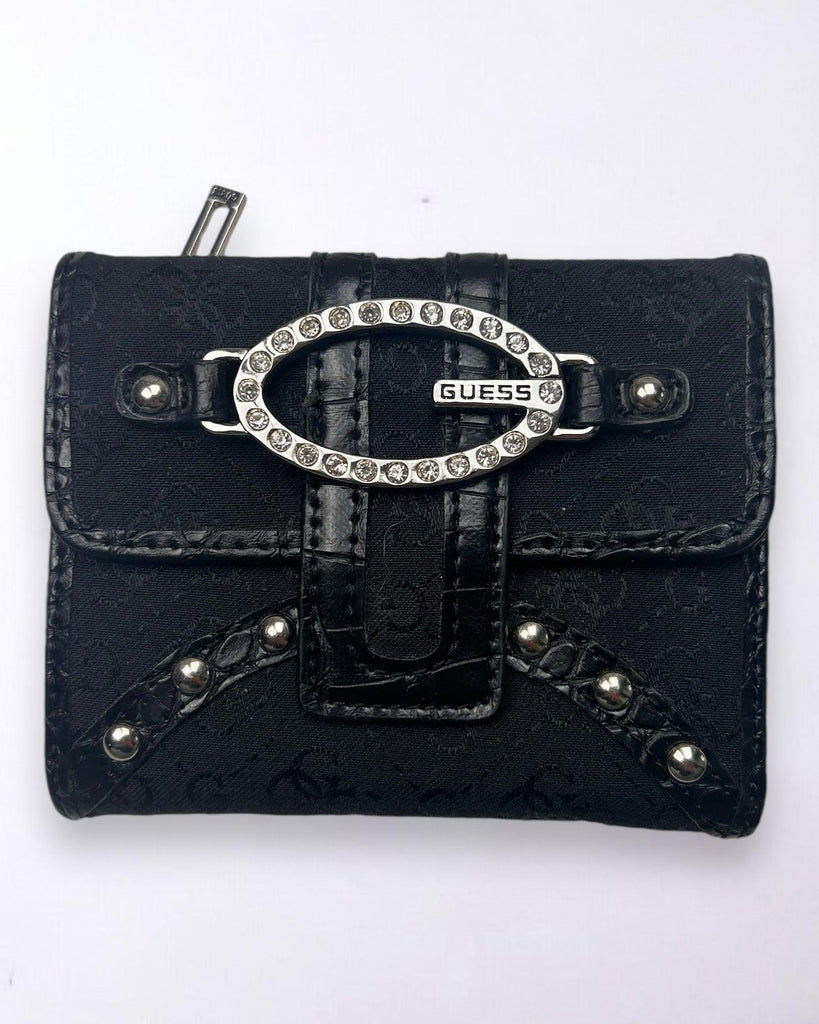 Y2K Black Vintage Guess Wallet – Lyons way | Online Handpicked