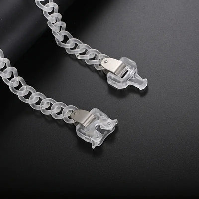 Y2K Buckle Men's Bracelet by Lyons way | Online Handpicked Vintage Clothing Store - available on lyonsway.com for 21.83 . Perfect for accessories,chain bracelet,chain necklace,clear buckle men's chain necklace,for him,gift,jewelry .