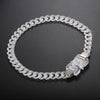 Y2K Buckle Men's Bracelet by Lyons way | Online Handpicked Vintage Clothing Store - available on lyonsway.com for 21.83 . Perfect for accessories,chain bracelet,chain necklace,clear buckle men's chain necklace,for him,gift,jewelry .