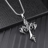 Y2K Cross Stainless Steel Necklace by Lyons way | Online Handpicked Vintage Clothing Store - available on lyonsway.com for 14.20 . Perfect for .