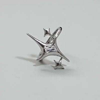 Y2K Crystal Rings by Lyons way | Online Handpicked Vintage Clothing Store - available on lyonsway.com for 17.96 . Perfect for jewelry,rings,unisex .
