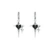 Y2K Heart Cross Earring by Lyons way | Online Handpicked Vintage Clothing Store - available on lyonsway.com for 15.15 . Perfect for accessories,jewelry,necklace,pendent .