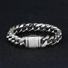 Y2K Male Titanium Steel Bracelet by Lyons way | Online Handpicked Vintage Clothing Store - available on lyonsway.com for 39.05 . Perfect for .