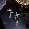 Y2K Sparkle Drop Tassel Earrings by Lyons way | Online Handpicked Vintage Clothing Store - available on lyonsway.com for 15.21 . Perfect for earrings,jewelry .