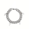 Y2K Titanium Steel Cross Simple Bracelet by Lyons way | Online Handpicked Vintage Clothing Store - available on lyonsway.com for 23.75 . Perfect for .