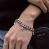Y2K Titanium Steel Cross Simple Bracelet by Lyons way | Online Handpicked Vintage Clothing Store - available on lyonsway.com for 23.75 . Perfect for .