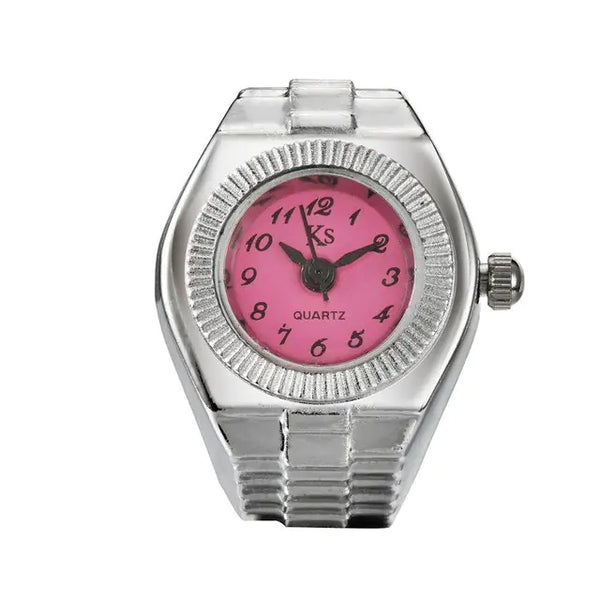Y2K Vintage Punk Elastic Quartz Watch Ring by Lyons way | Online Handpicked Vintage Clothing Store - available on lyonsway.com for 17.27 . Perfect for .