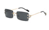 Retro Frameless Sunglasses Lyons Way