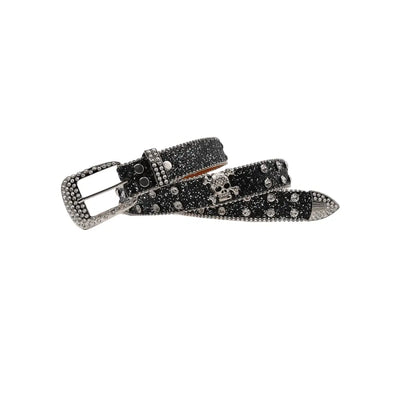 Y2K Skull Belt Pink/Black