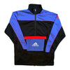 Adidas Half Zip Sweater Usa Size M Blue/black - Lyons way | Online Handpicked Vintage Clothing Store