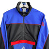 Adidas Half Zip Sweater Usa Size M Blue/black - Lyons way | Online Handpicked Vintage Clothing Store