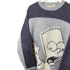 Bart Simpson Official Fox 2003 Sweater Knitwear Size L by SIMPSONS - Necklaces available on lyonsway.com for 79.95 . Perfect for bart simpson, BLUE, fox, L, SIMPSONS, size L, THE SIMPSONS, €75-€100 .