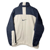 Beige Nike Swoosh Lined Winter Jacket Size L - Lyons way | Online Handpicked Vintage Clothing Store