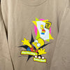 Beige Rare Bart Simpson 3d Effect Sweater Size L - Lyons way | Online Handpicked Vintage Clothing Store