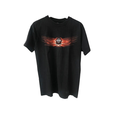 Black Harley Davidson Flames Graphic T-shirt Size M by Harley davidson - t-shirt available on lyonsway.com for 34.95 . Perfect for BLACK, M, SALE, SIZE M, €25-€55 .