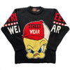 Black Looney Tunes Tweety Streetwear Sweater Size L by LOONEY TUNES - KNITWEAR available on lyonsway.com for 115.04 . Perfect for BLACK, L, LOONEY TUNES/ WARNER BROS, PROMOTION, RARE, SWEATER, TRUI, TWEETY, USA, vintage, WOL, €100-€125 .