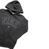 Black Nike Centre Swoosh Spellout Hoodie Size M - Lyons way | Online Handpicked Vintage Clothing Store