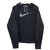 Black Nike Swoosh Vintage Hoodie Size M - Lyons way | Online Handpicked Vintage Clothing Store