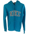 Blue Nike Spellout Hoodie Size S - Lyons way | Online Handpicked Vintage Clothing Store