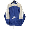 Blue Nike Windbreaker With Big Swoosh Size L - Lyons way | Online Handpicked Vintage Clothing Store