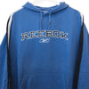 Blue Reebok Hoodie Size M - Lyons way | Online Handpicked Vintage Clothing Store