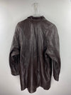 BROWN LEATHER JACKET SIZE M - Lyons way | Online Handpicked Vintage Clothing Store